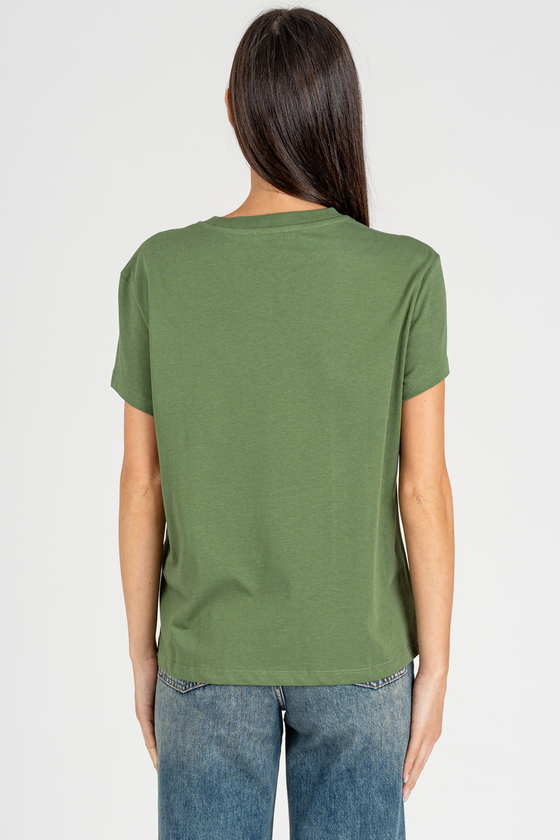 T-Shirt con Logo Green Garden