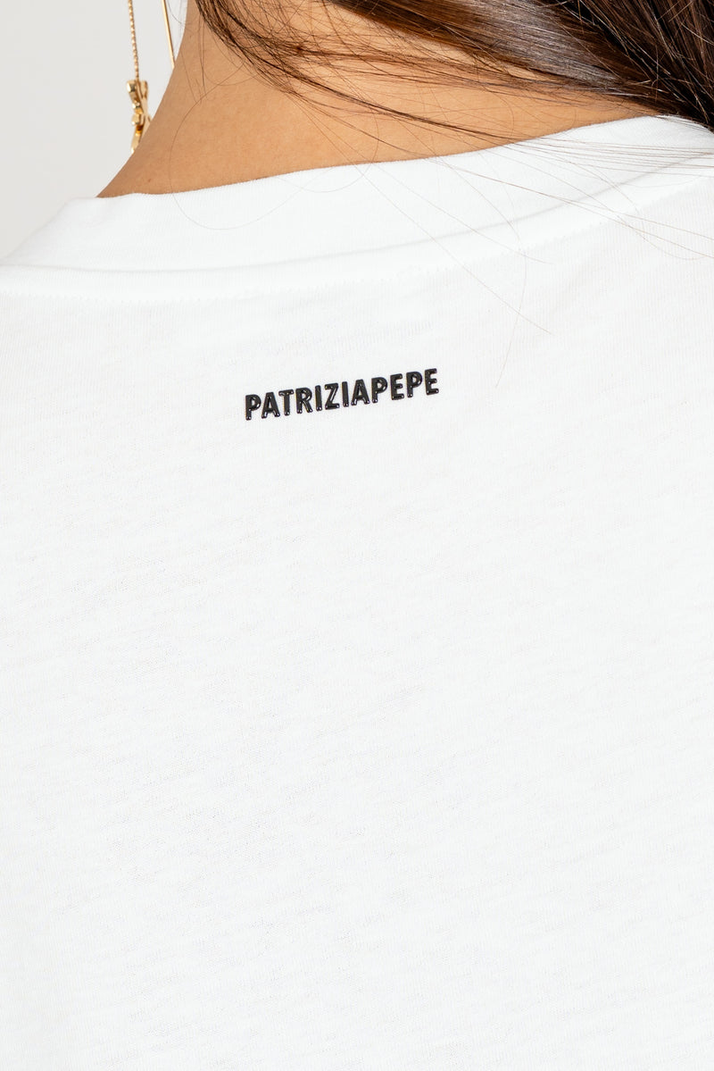T-Shirt Stampa (IM) Perfection Bianco