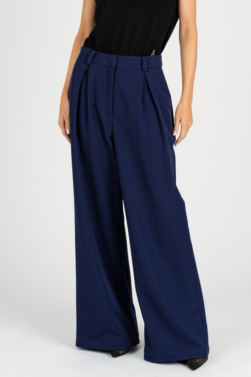 Pantalone Over Size Evening Blue