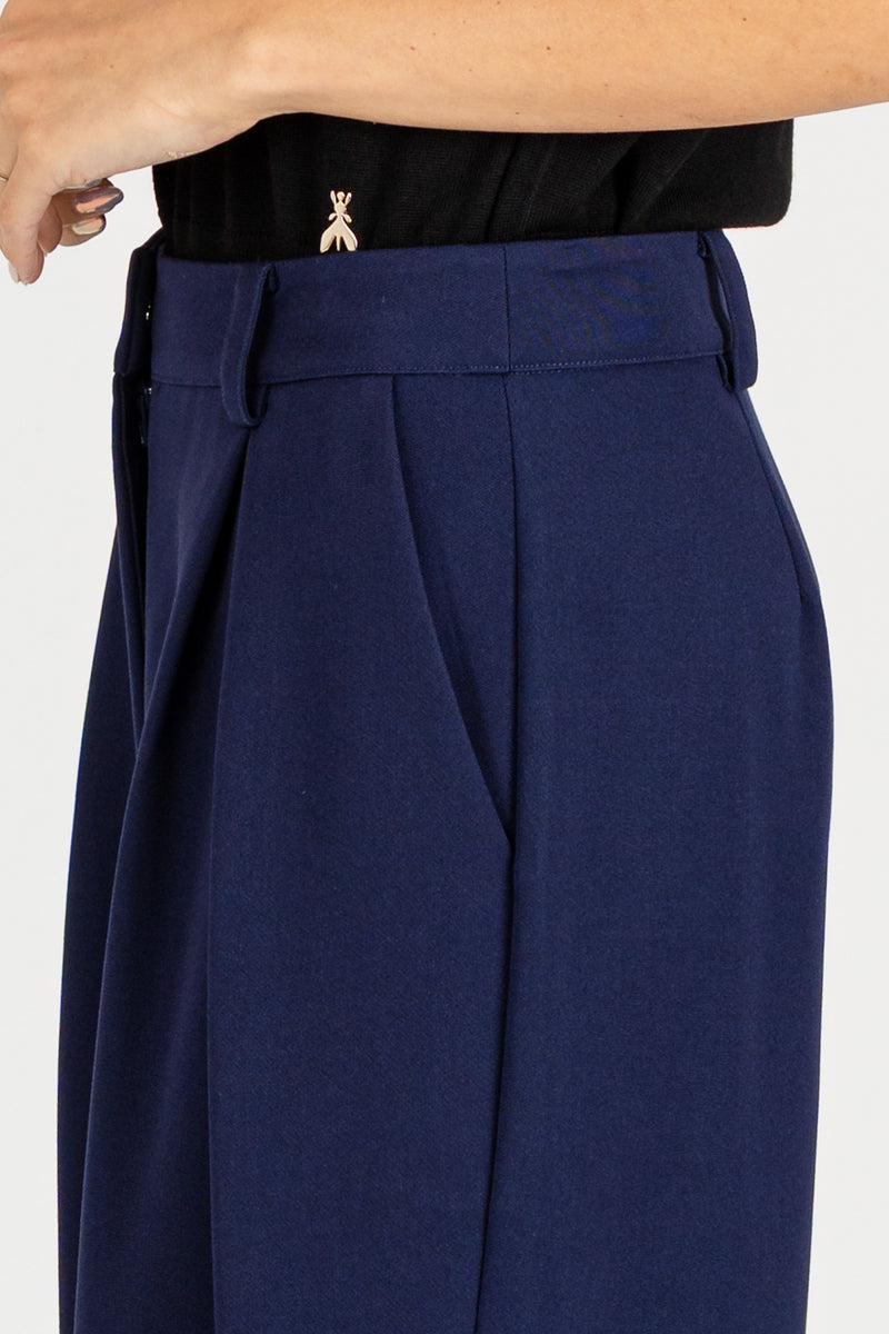 Pantalone Over Size Evening Blue
