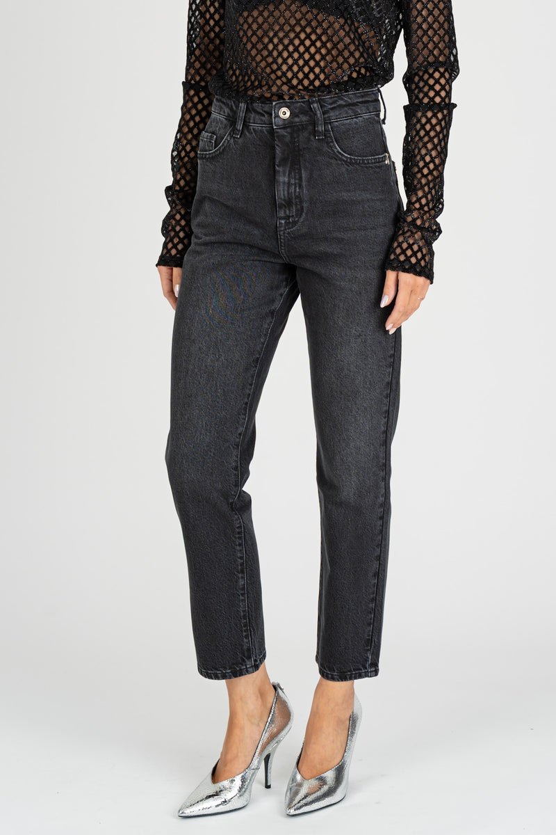 Pantalone Denim Black Wash