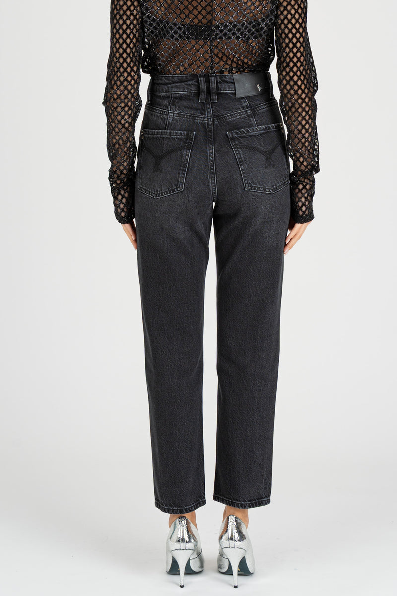 Pantalone Denim Black Wash