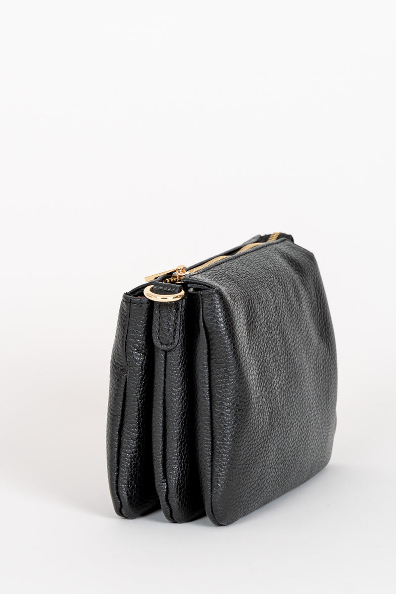 Borsa Tracolla Maxi Chain Nero