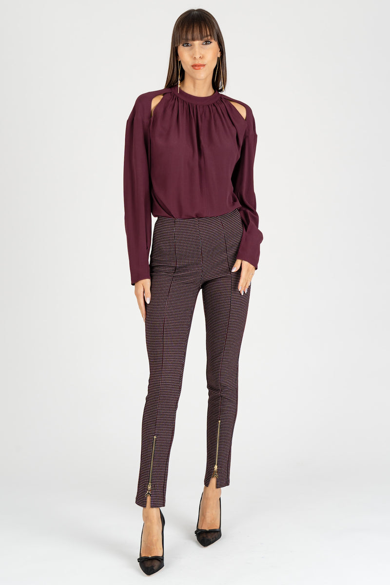 Pantalone Skinny Purple Red PDP