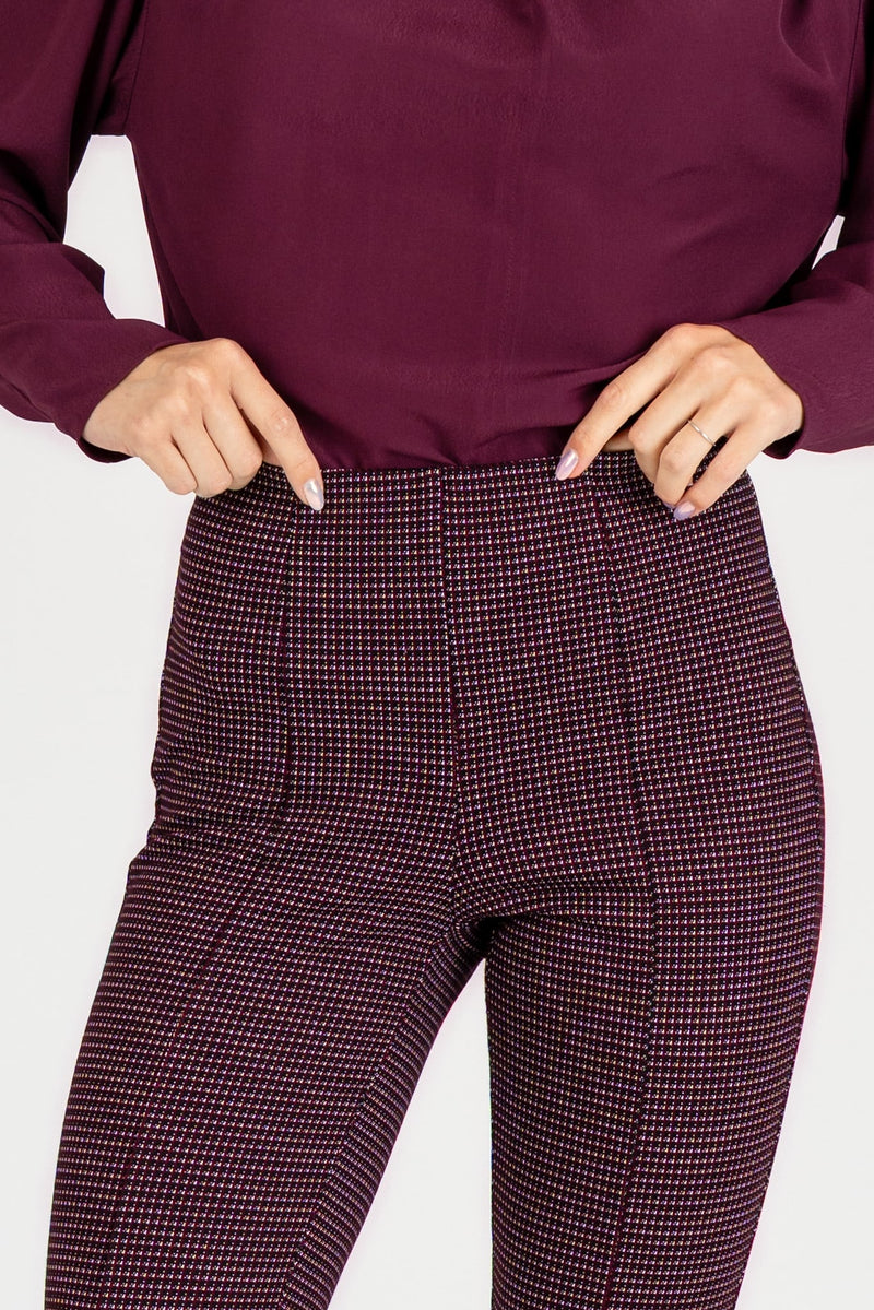 Pantalone Skinny Purple Red PDP