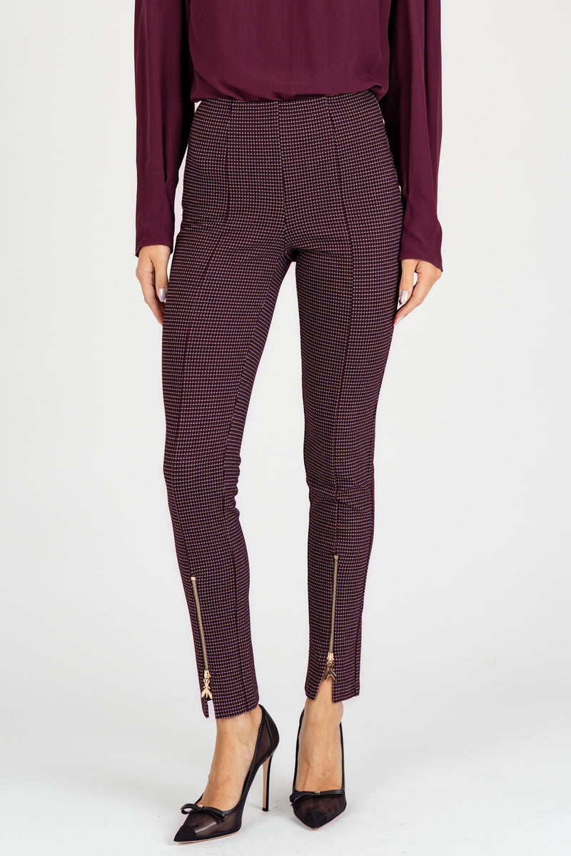 Pantalone Skinny Purple Red PDP