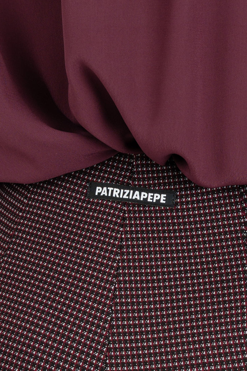 Pantalone Skinny Purple Red PDP