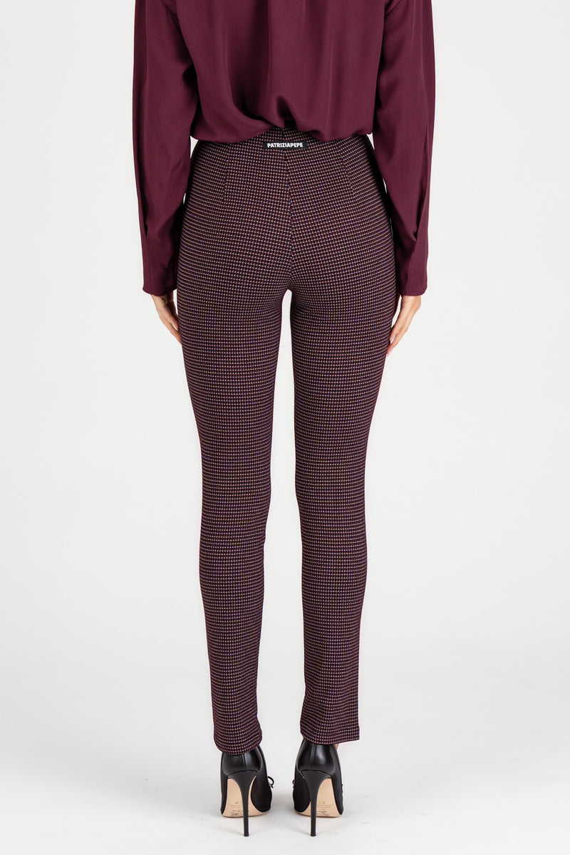 Pantalone Skinny Purple Red PDP
