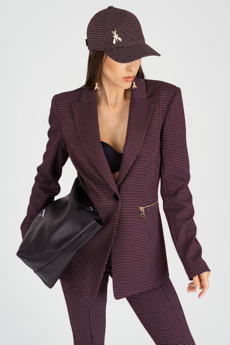 Giacca 1 Bottone Purple Red PDP