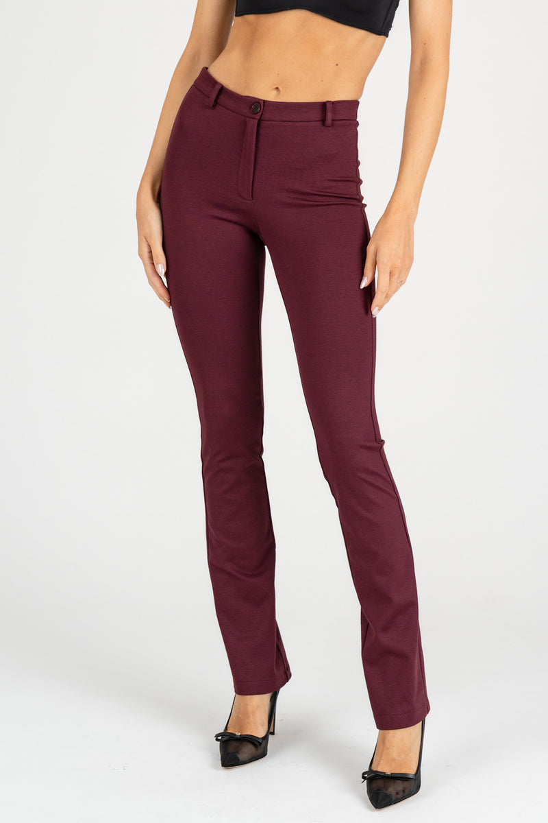 Pantalone Slim Purplr Red