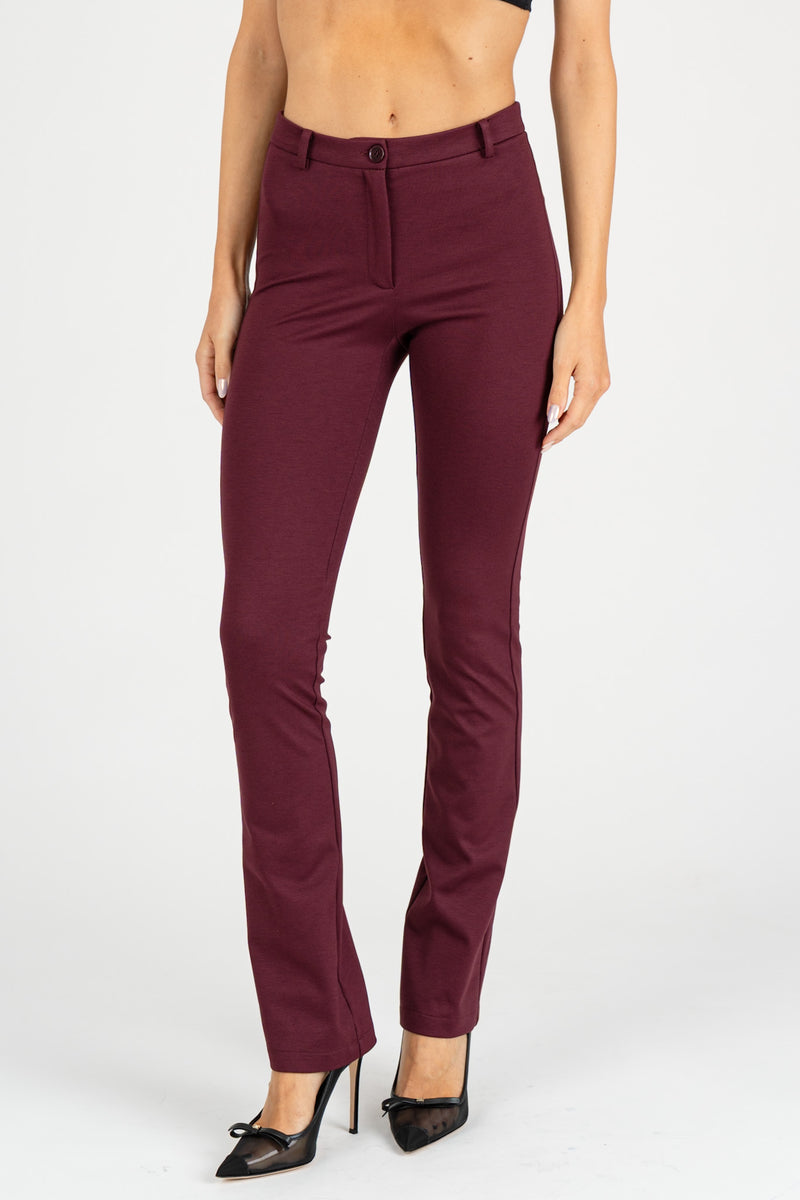 Pantalone Slim Purplr Red