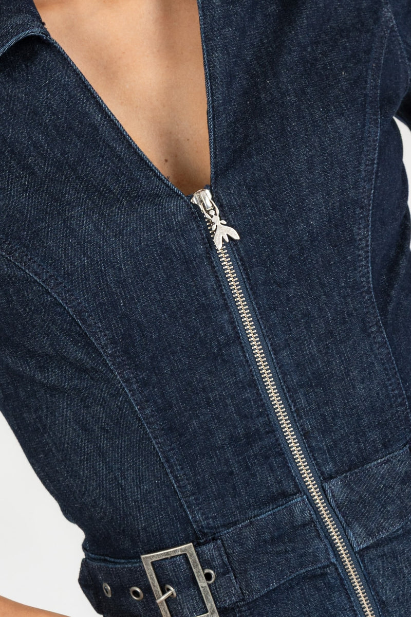Tuta Jeans Stretch Blue Rise Wash