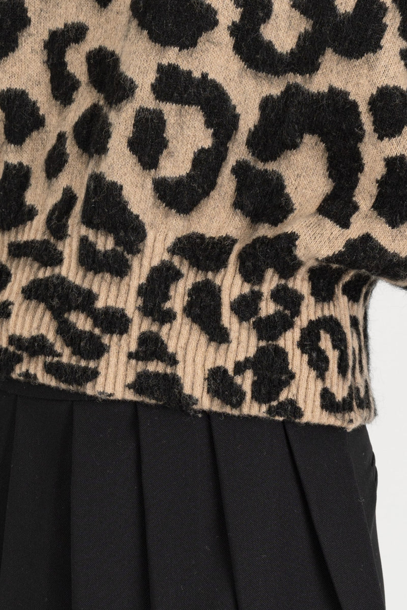Maglione Macu Cammello/Nero