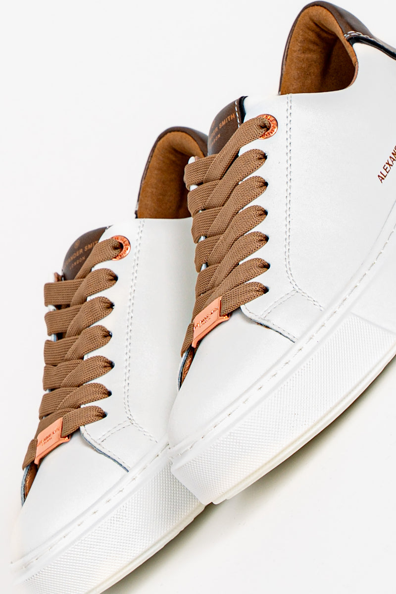 Sneaker Limited White Bronze