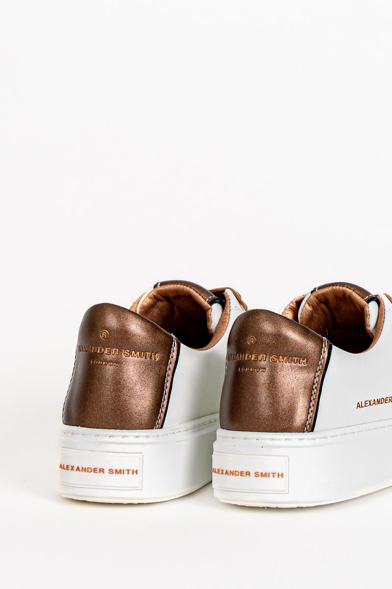 Sneaker Limited White Bronze