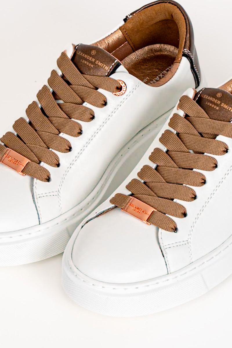 Sneaker Limited White Bronze