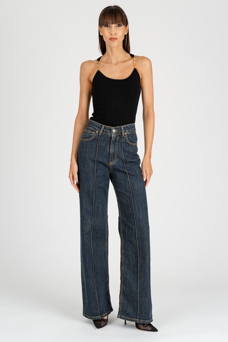 Jeans Palazzo Blue Vintage