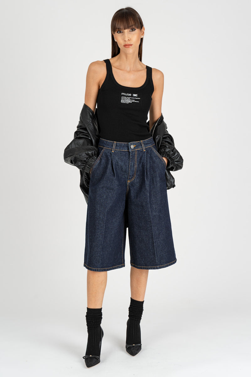 Jeans Bermuda Blue Autentico