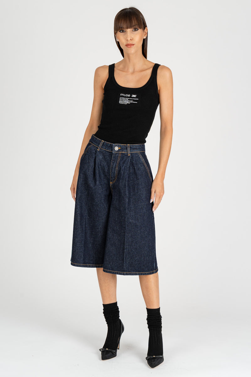 Jeans Bermuda Blue Autentico