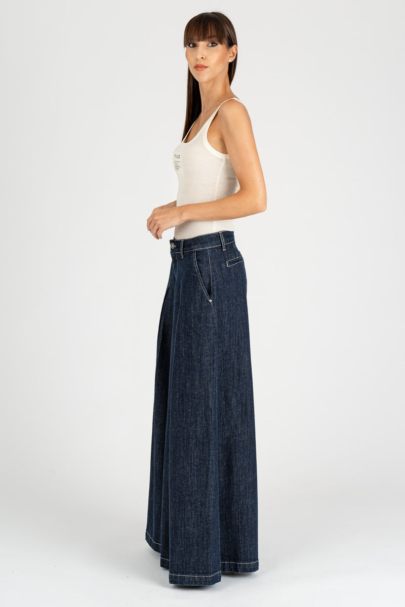 Jeans Panta-Gonna Blue Autentico