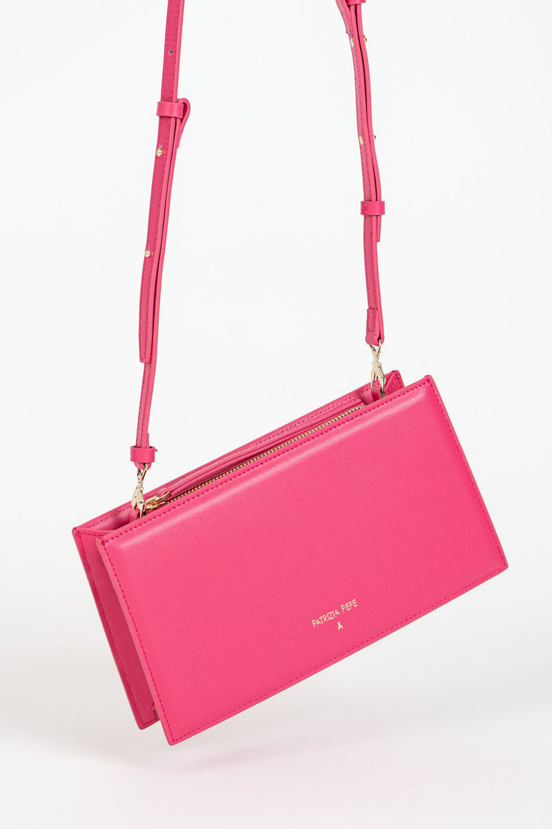 Borsa Pocket Piccola con Zip a Tracolla Poison Orchid