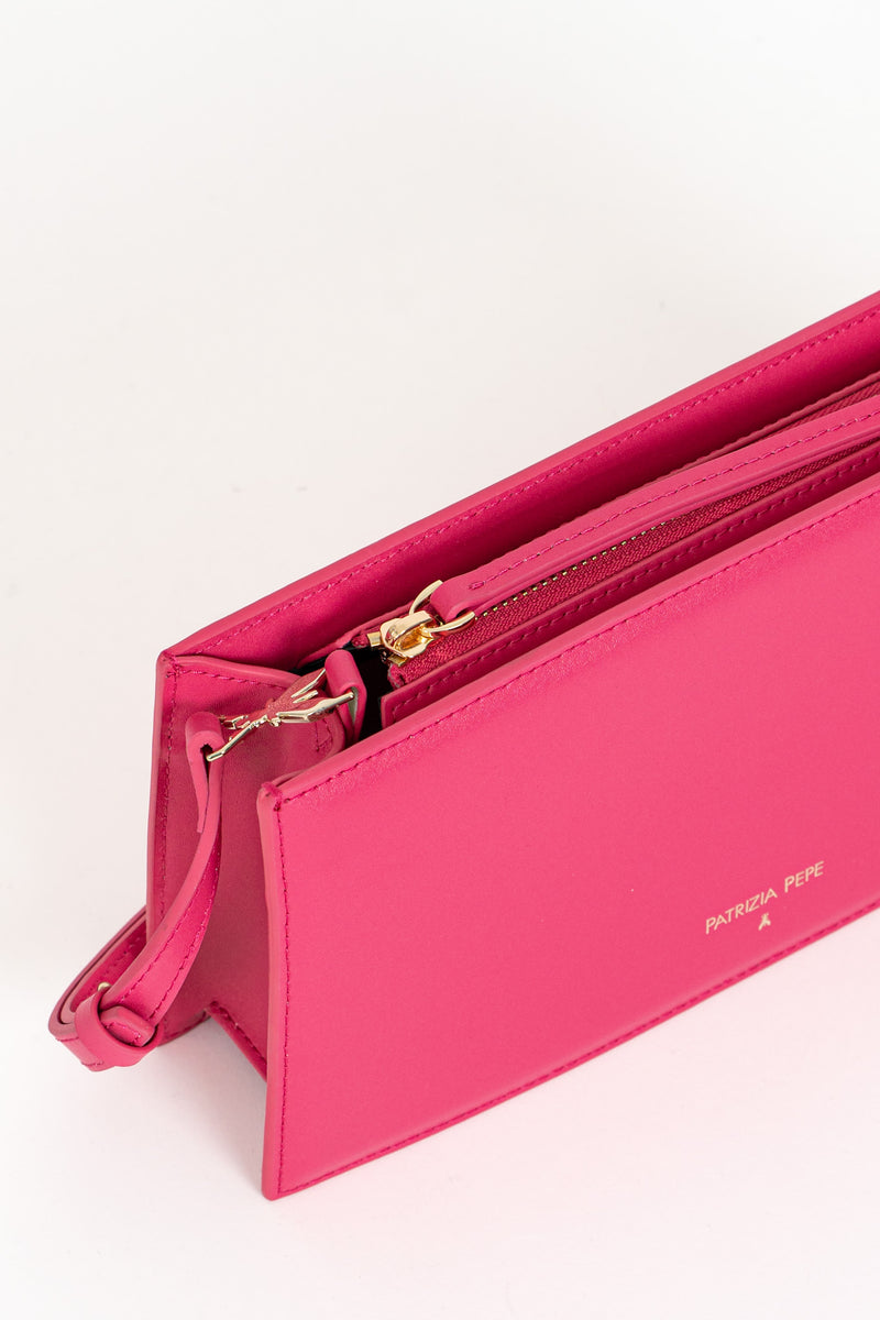 Borsa Pocket Piccola con Zip a Tracolla Poison Orchid