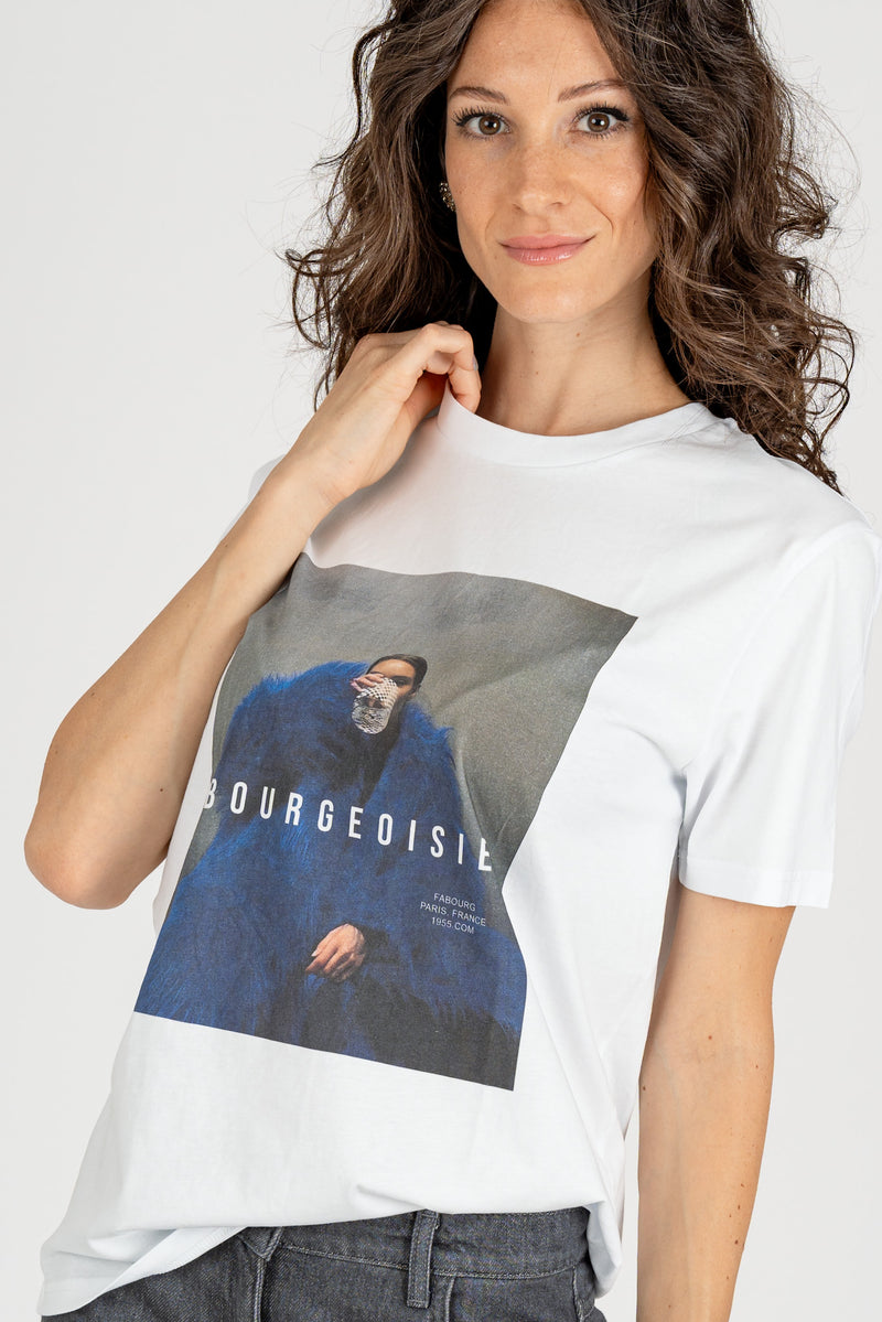 T-Shirt Bourgeoise Bianco