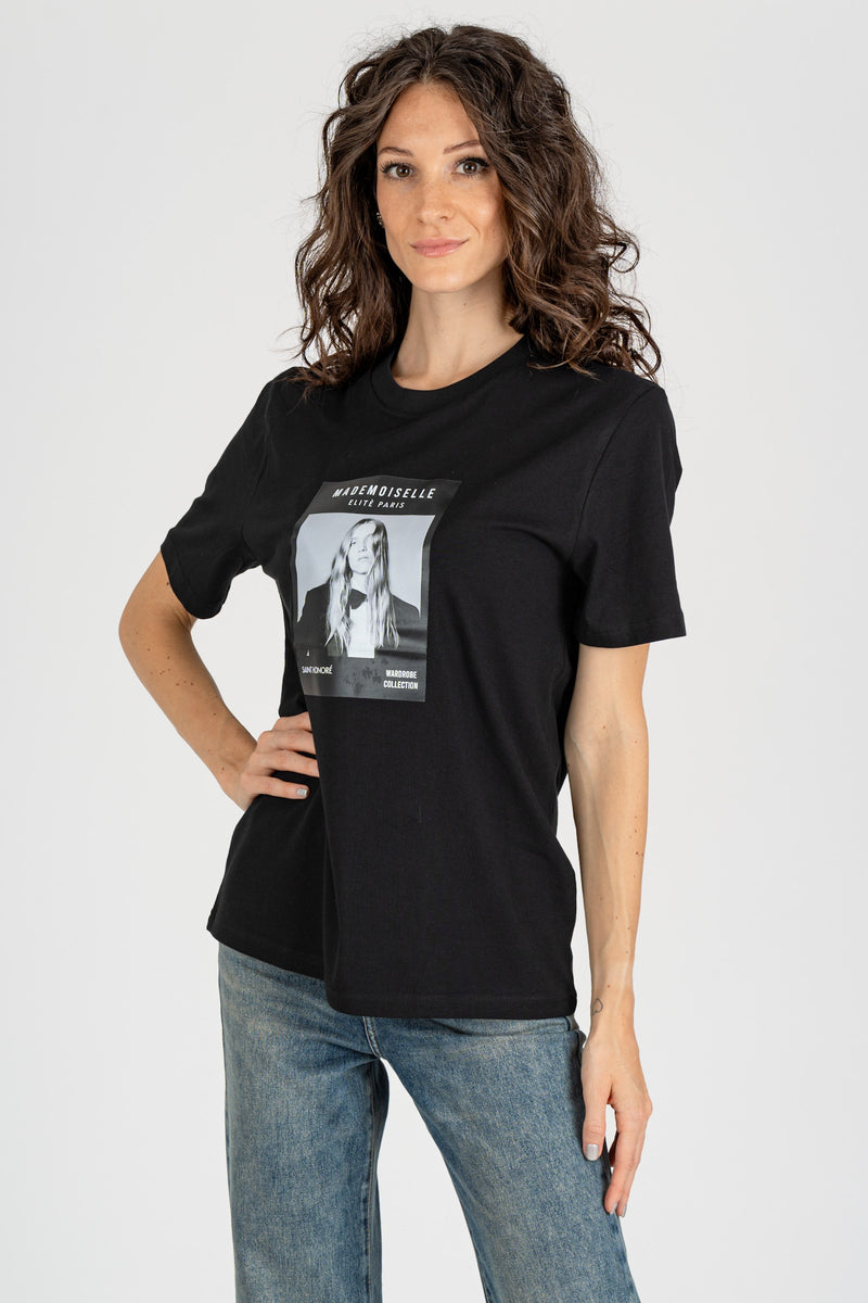 T-Shirt Mademoiselle Black