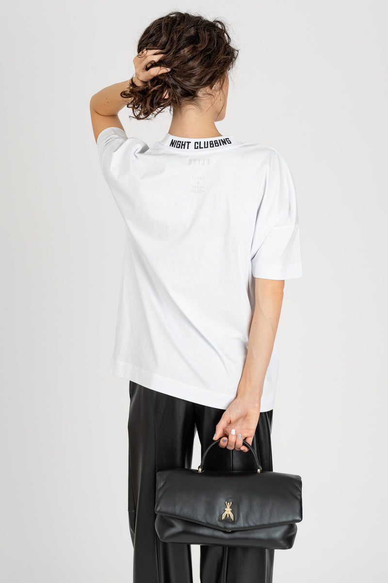 T-Shirt Ricamo Club White