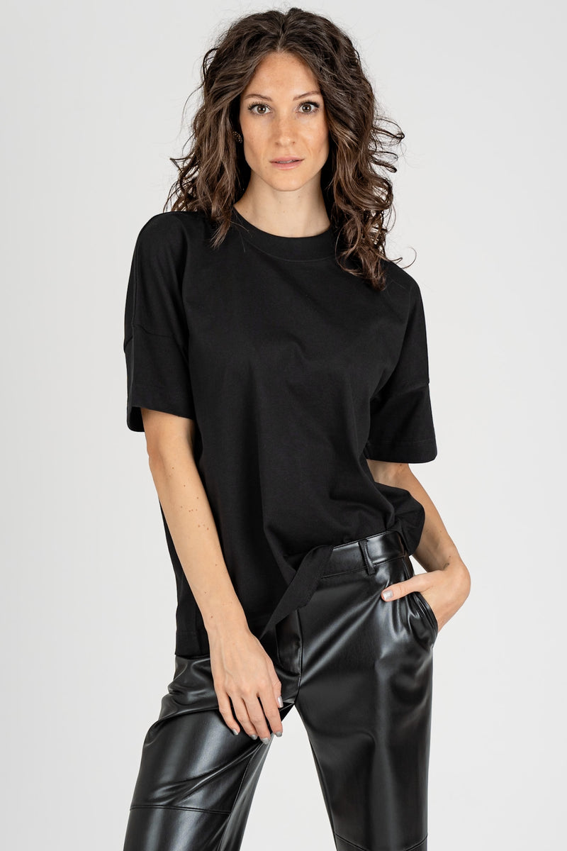 T-Shirt Ricamo Club Black