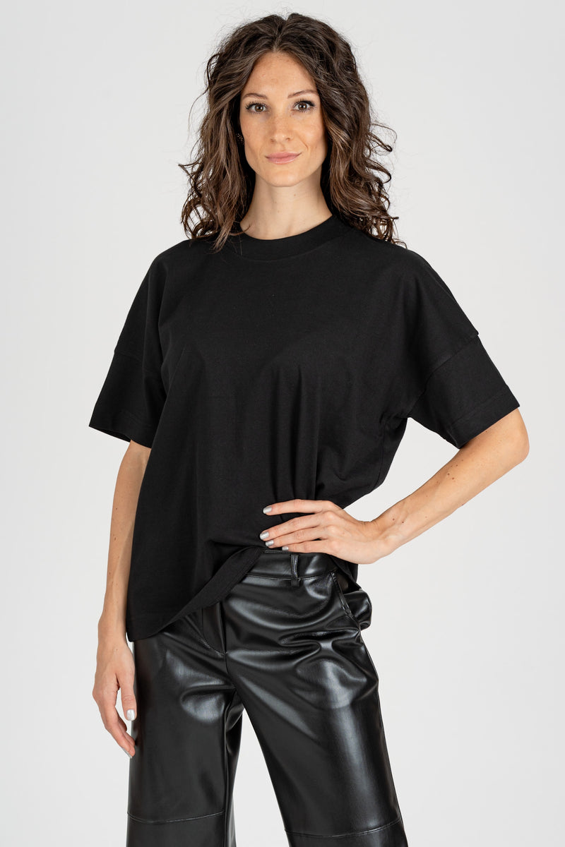 T-Shirt Ricamo Club Black