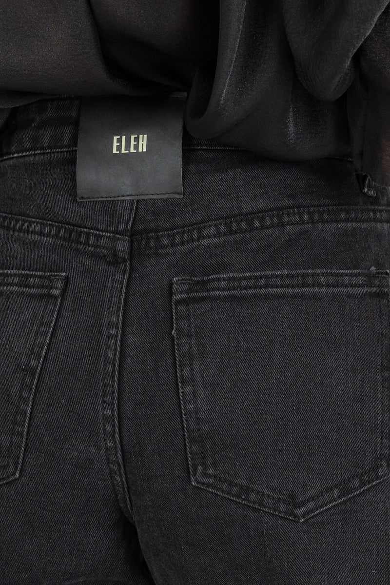 Jeans Full-Strass Black
