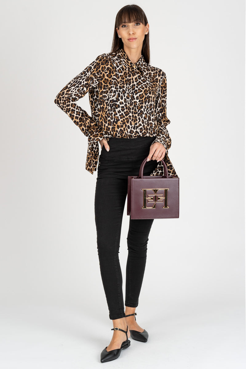 Camicia Georgette Animalier