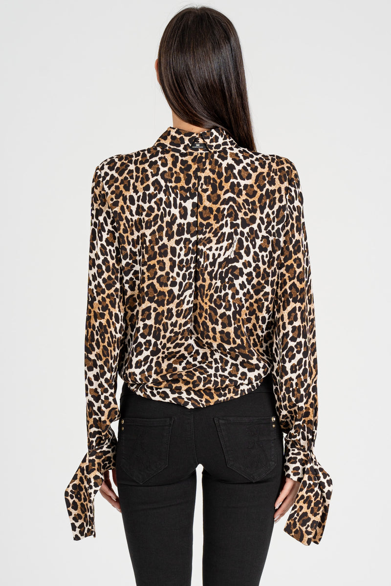 Camicia Georgette Animalier