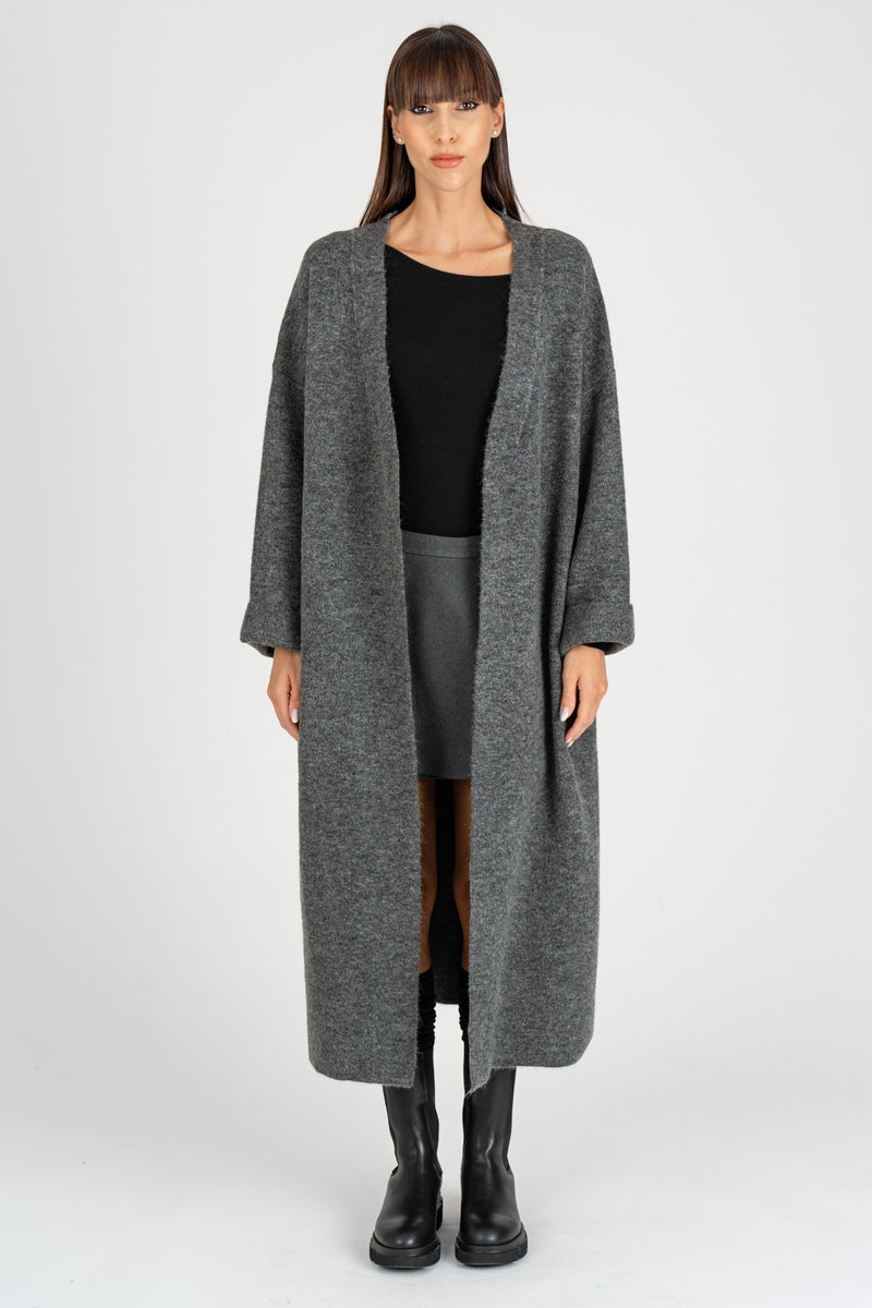 Cappotto in Maglia Gray