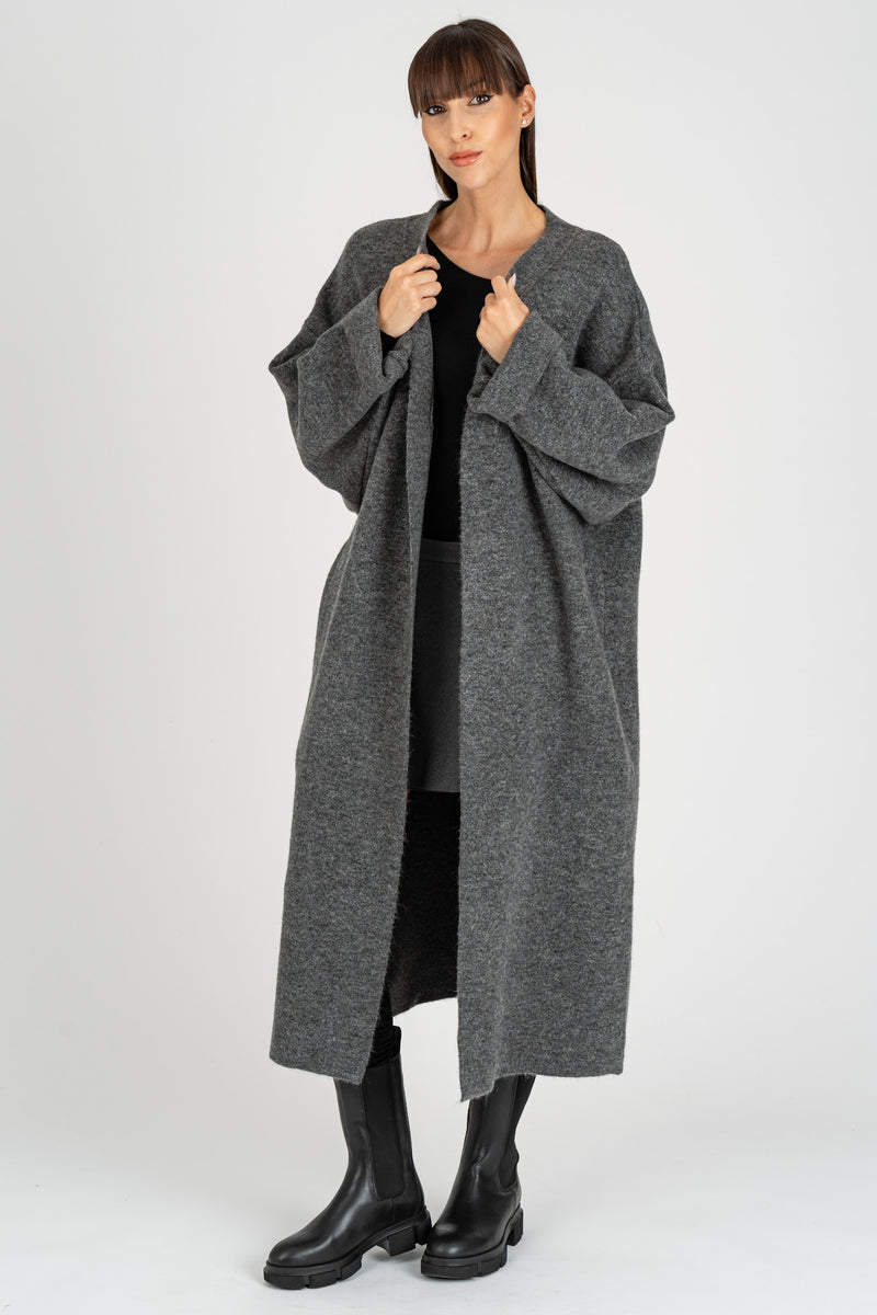 Cappotto in Maglia Gray