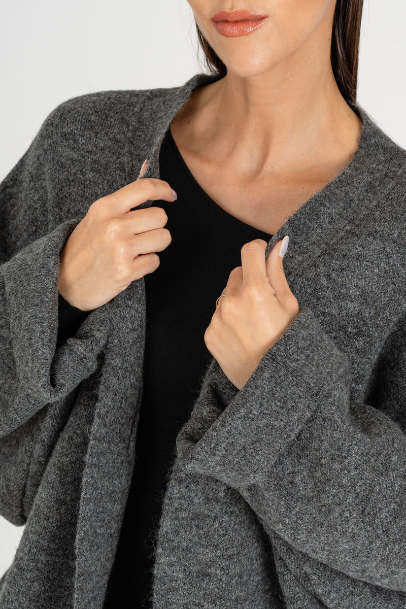 Cappotto in Maglia Gray