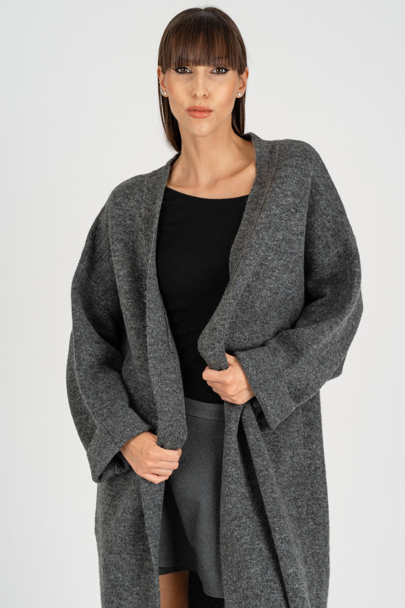 Cappotto in Maglia Gray