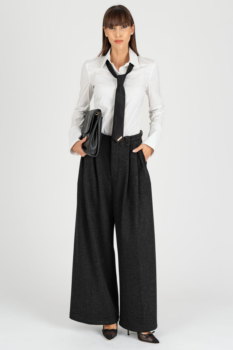 Pantalone Over in Felpa Antracite