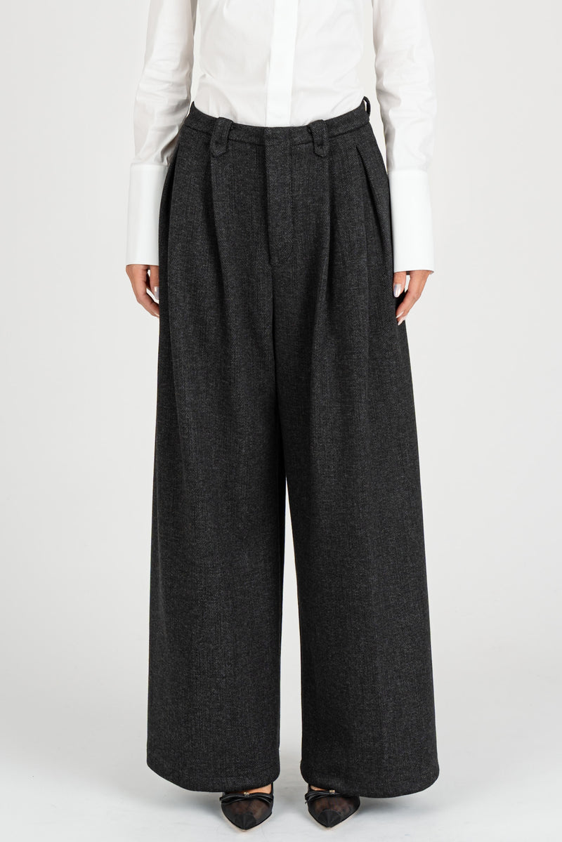 Pantalone Over in Felpa Antracite