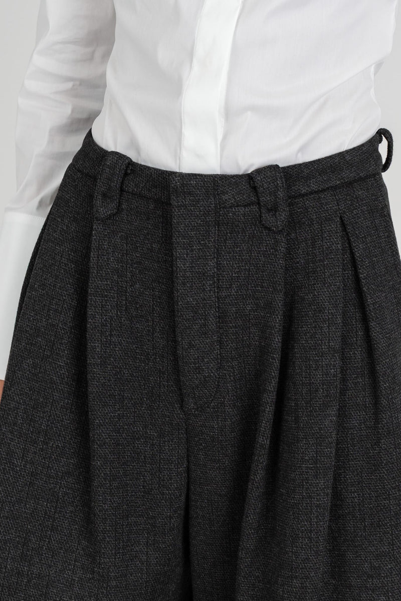 Pantalone Over in Felpa Antracite
