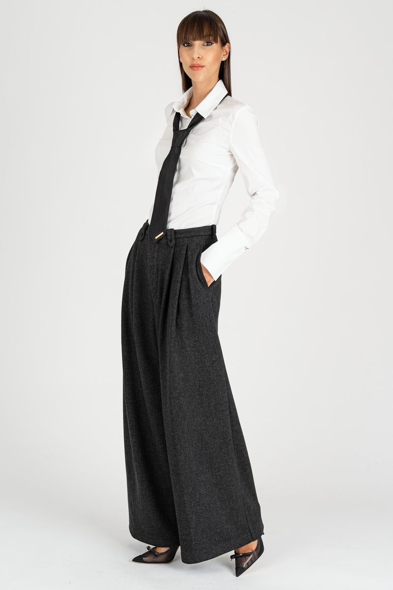 Pantalone Over in Felpa Antracite