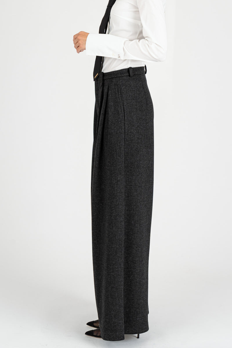 Pantalone Over in Felpa Antracite