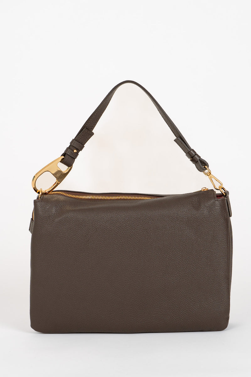 Borsa a Tre Scomparti Chocolate