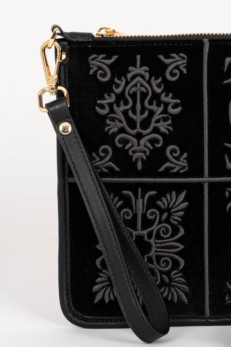 Borsa Tracolla Damasco Black-Tie