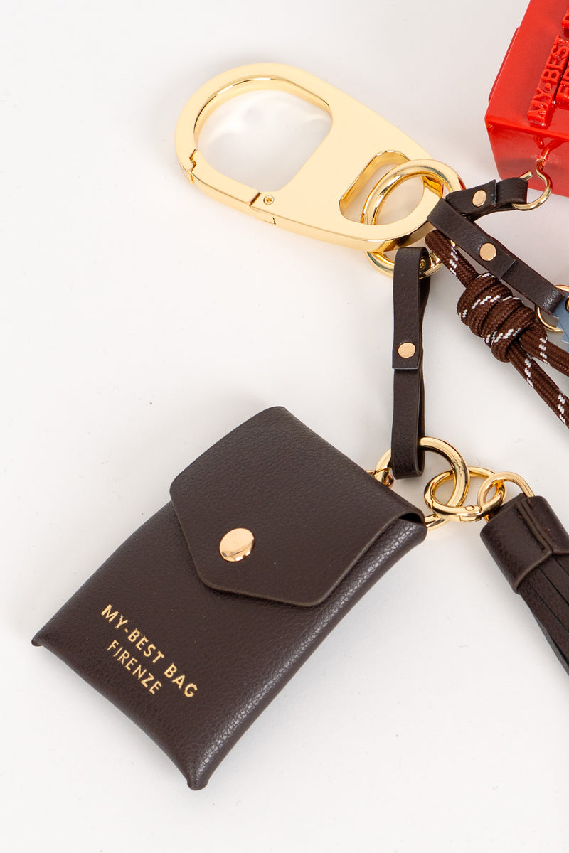 Portachiavi Charms Borsa Red