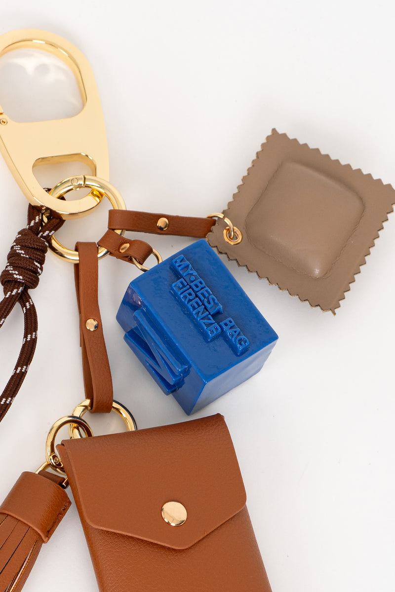 Portachiavi Charms Borsa Blue