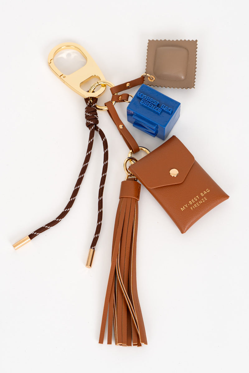 Portachiavi Charms Borsa Blue