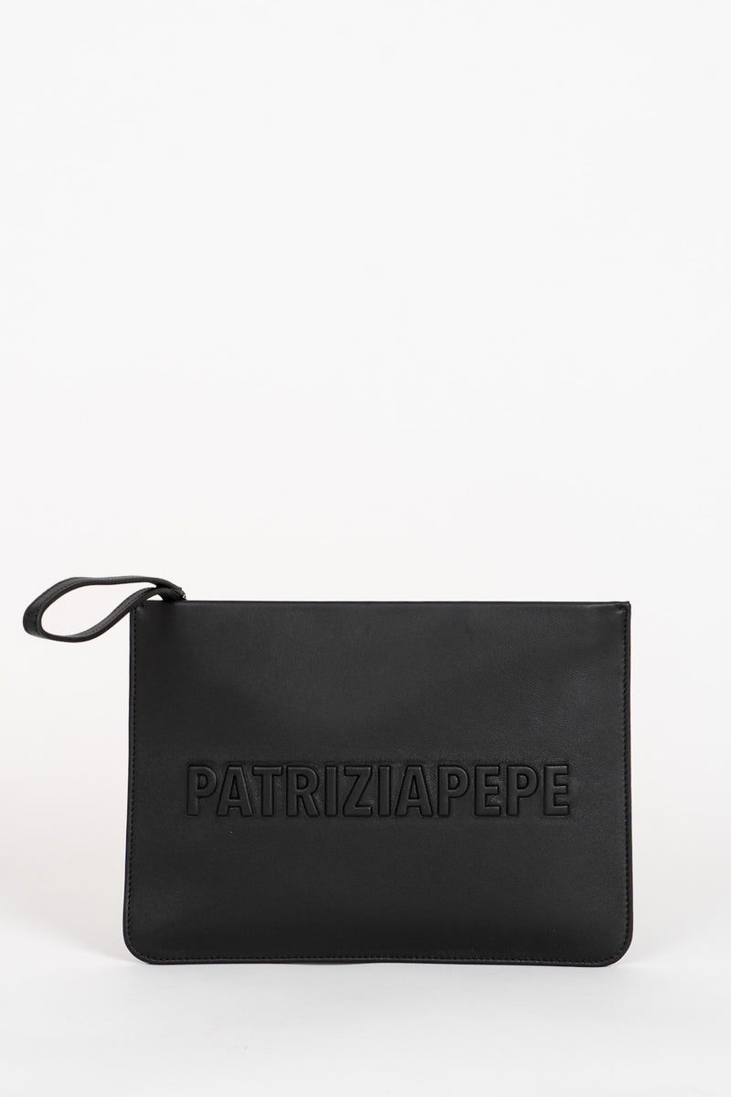 Borsa Pochette (In) Perfect Media Nero