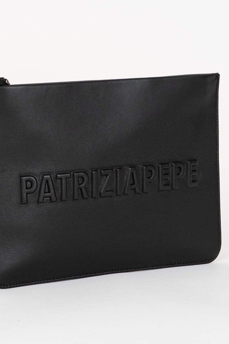 Borsa Pochette (In) Perfect Media Nero